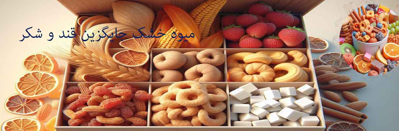 میوه خشک جایگزین قند و شکر